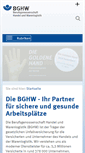 Mobile Screenshot of bghw.de